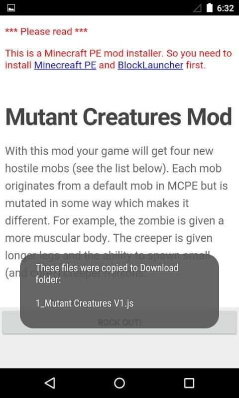 Mutant Mod Installer screenshot 1