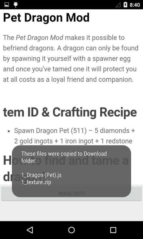 Dragon Mod Installer screenshot 1