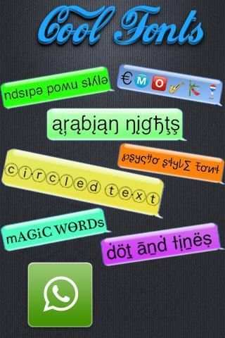 Font Keren Untuk Whatsapp & SMS screenshot 8