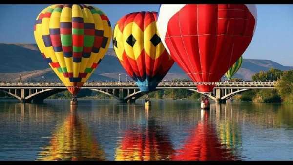 Hot air balloons.Wallpaper स्क्रीनशॉट 2