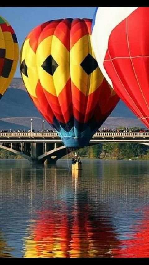 Hot air balloons.Wallpaper स्क्रीनशॉट 5