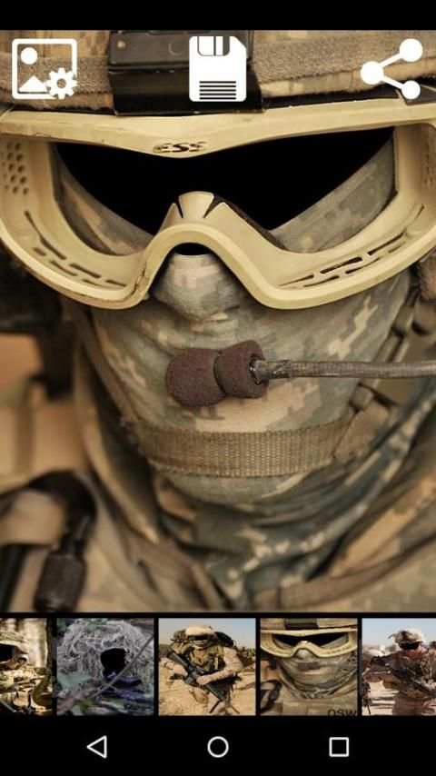 Army Photo Suit 1 تصوير الشاشة