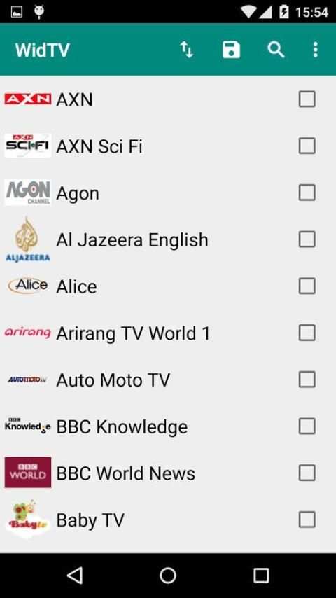 Wid Tv Lite - Guida TV Widget screenshot 7
