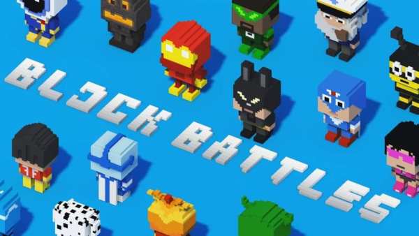 Block Battles: Heroes at War 1 تصوير الشاشة