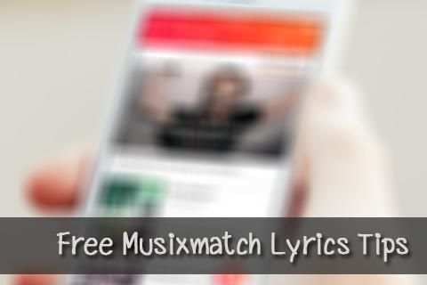 Gratis Tips musiXmatch Lyrics screenshot 2