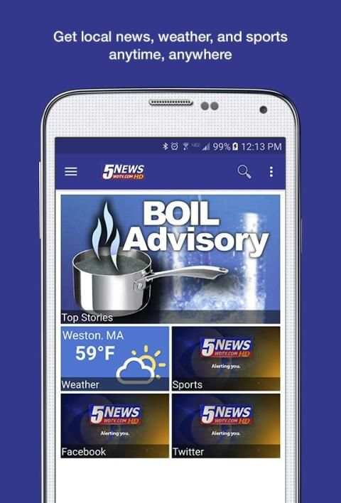WDTV 5 News स्क्रीनशॉट 1