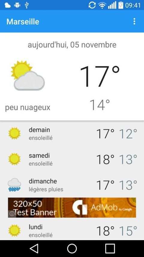 Marseille - météo скриншот 4