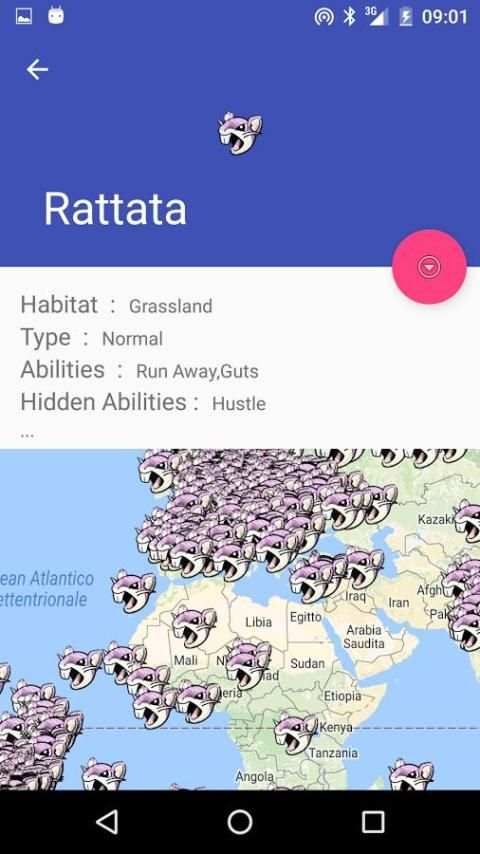 Map for Pokemon GO 1 تصوير الشاشة
