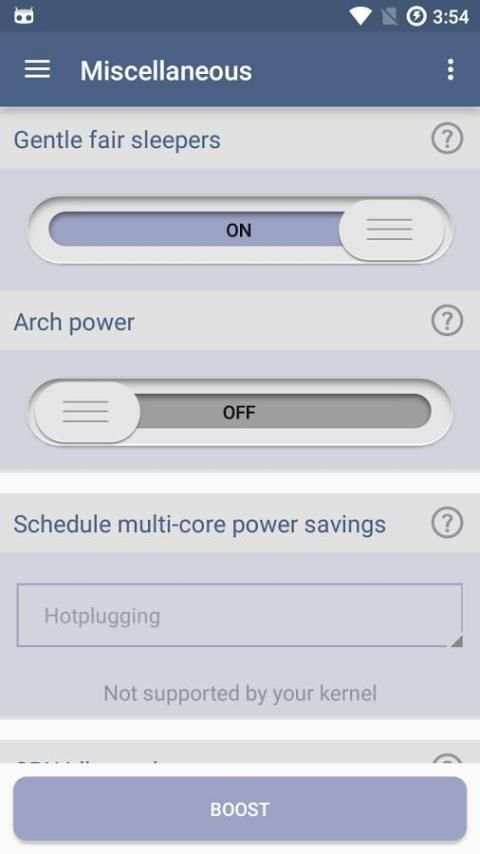 Kernel Booster screenshot 2