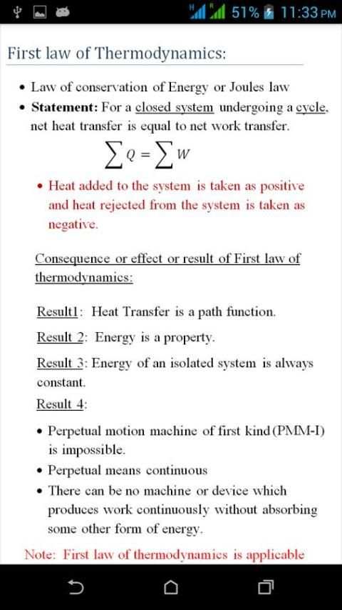 Thermodynamics Notes स्क्रीनशॉट 4