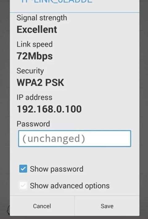 Wifi Password Recovery screenshot 1