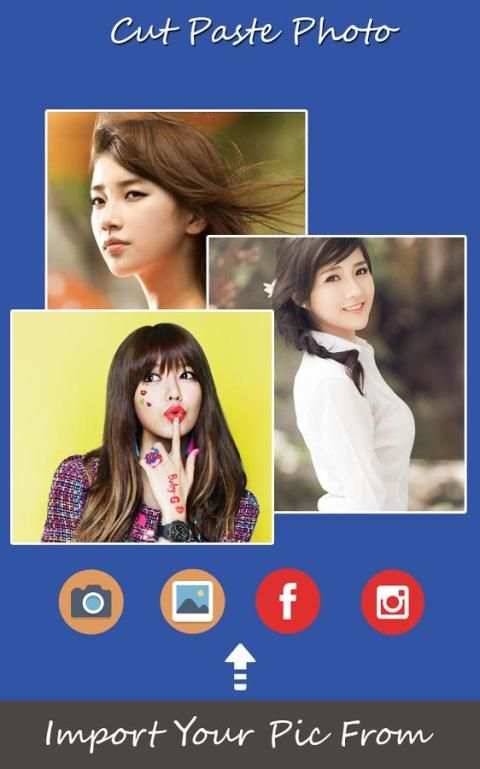 Cut Paste Photo Editor 1 تصوير الشاشة