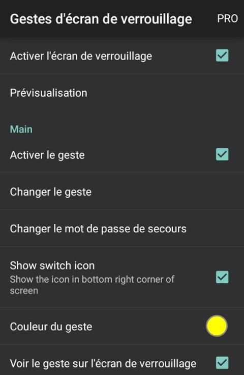 Gesture Lock Screen screenshot 2