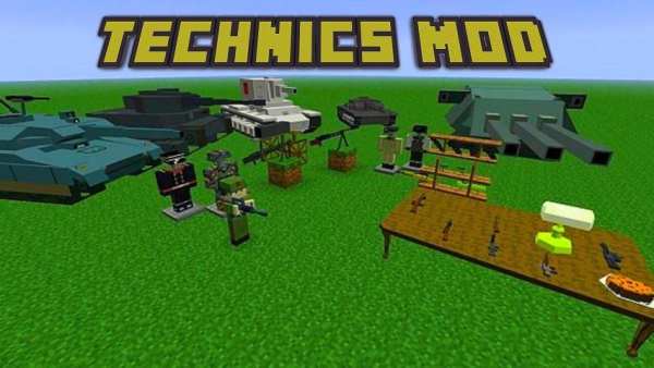 Technics MOD for Minecraft screenshot 1