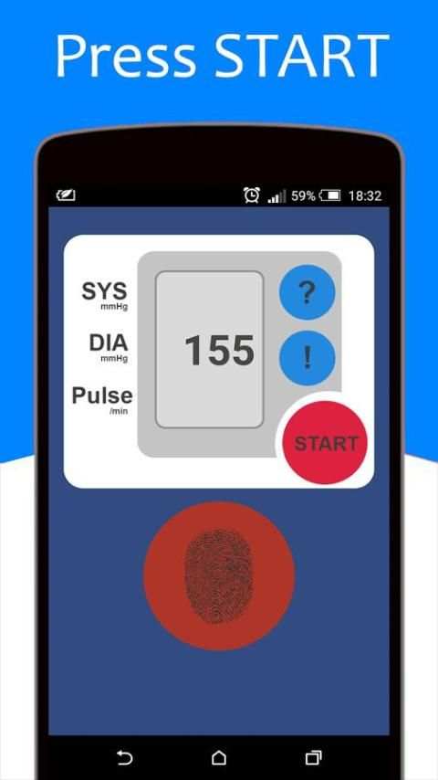 Finger Blood Pressure BP Prank screenshot 2