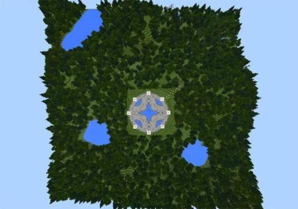 Map PVP Mod Minecraft 1 تصوير الشاشة