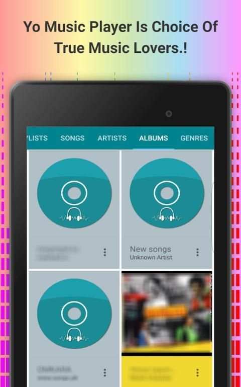 Yo Music Player स्क्रीनशॉट 8