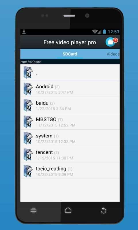 Free video player pro screenshot 4