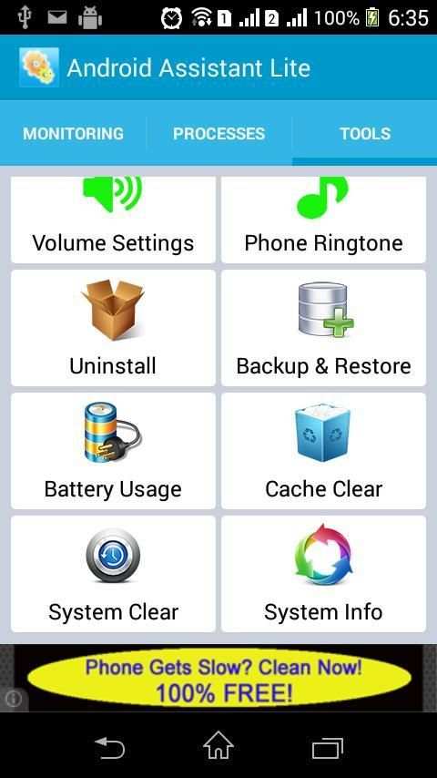 Assistant for Android Free скриншот 1