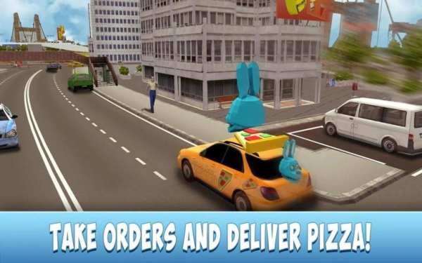 Pizza Delivery Driving Sim 5 تصوير الشاشة