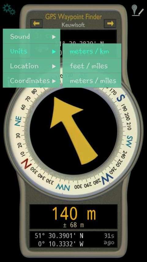 GPS Waypoint Finder 3 تصوير الشاشة
