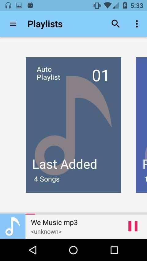 Music Player 2 تصوير الشاشة