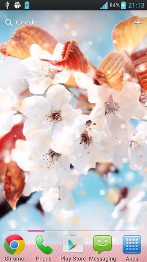 Snow Flower Live Wallpaper screenshot 3