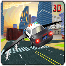 Flying Police Car:Police Chase icon