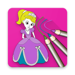 ikon Princess Coloring Pages