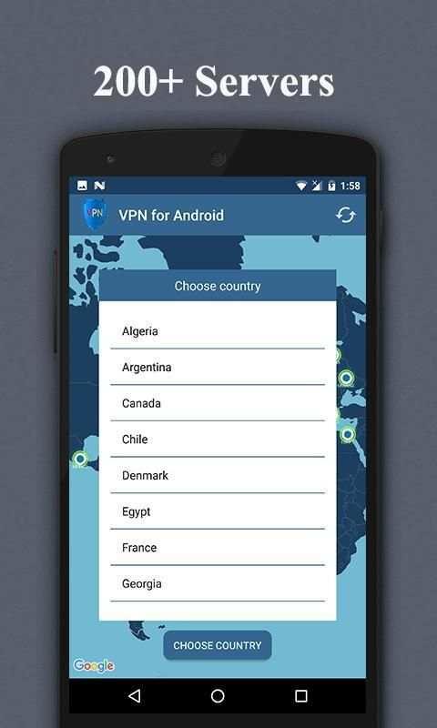VPN for Android screenshot 1