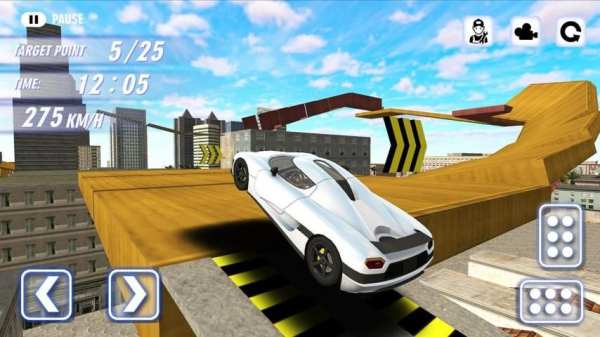 Flying Car Real Racing скриншот 15