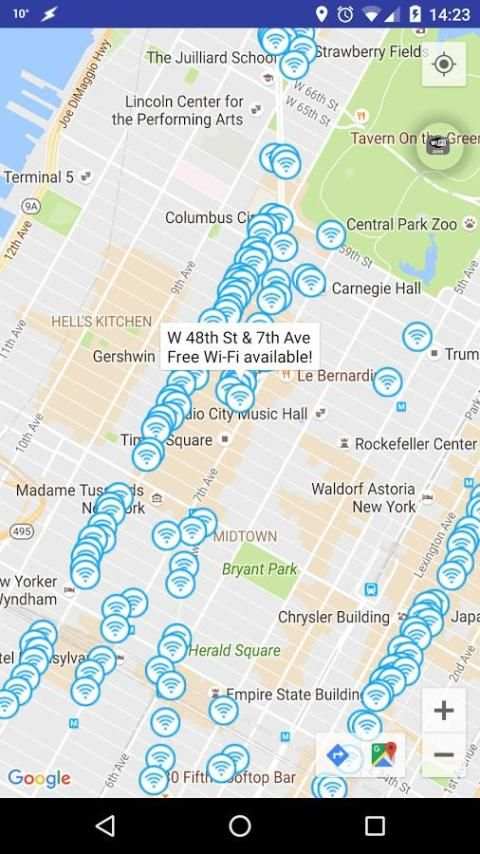 Free WiFi New York City screenshot 4