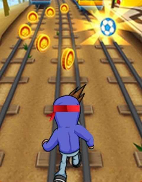 métro ninja surfers screenshot 3