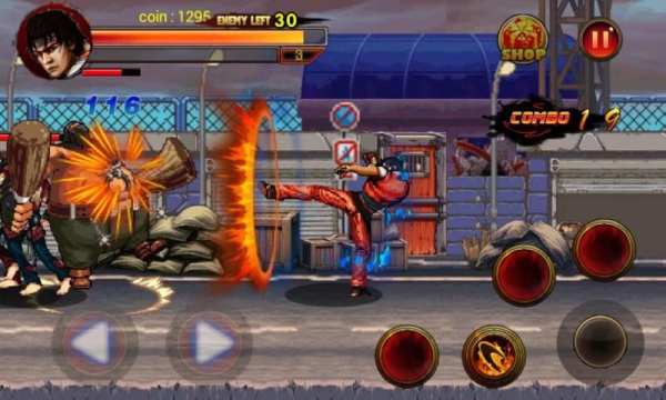 King of Kungfu-Street Combat screenshot 2
