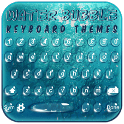 Water Bubble Keyboard Themes icon