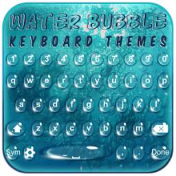 Water Bubble Keyboard Themes 1.0