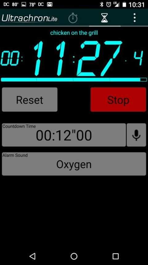 Ultrachron Stopwatch Lite screenshot 4