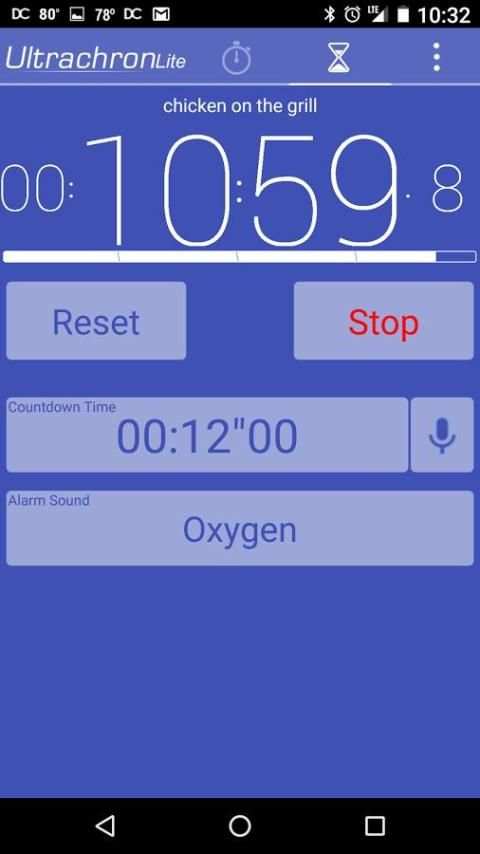 Ultrachron Stopwatch Lite 2 تصوير الشاشة