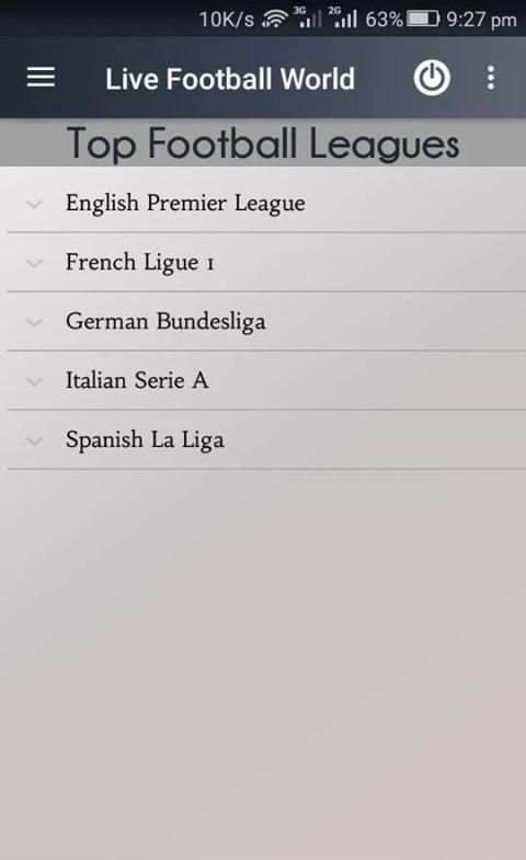 Live Football World screenshot 3