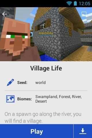 Seeds for Minecraft PE screenshot 1