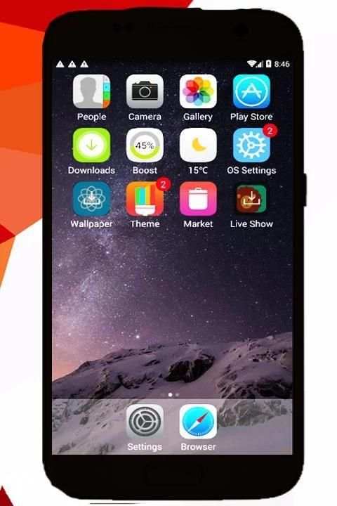 Launcher Theme for iPhone 7 screenshot 3