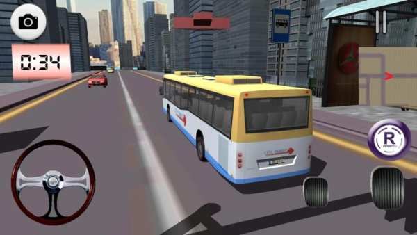 Bus Driving 3D скриншот 8