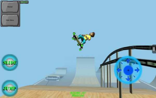 Freebord Snowboard The Streets 3 تصوير الشاشة
