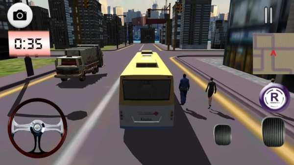 Bus Driving 3D स्क्रीनशॉट 2