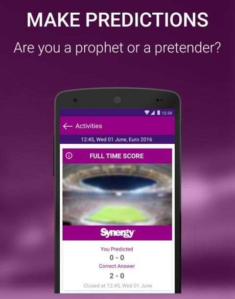 Synergy FanScore screenshot 2