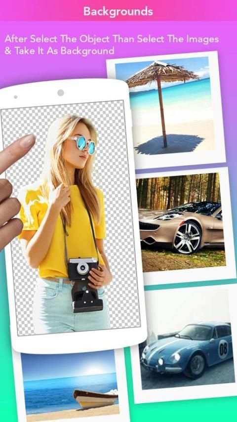 Cut Paste Photo Editor स्क्रीनशॉट 1