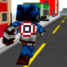 Super-Hero Craft Avengers Run أيقونة