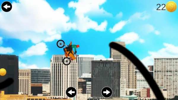 bike race stunts game screenshot 2