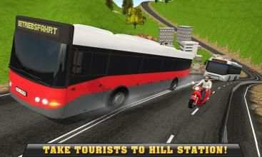 Offroad Bus Driver Hill Climb screenshot 5