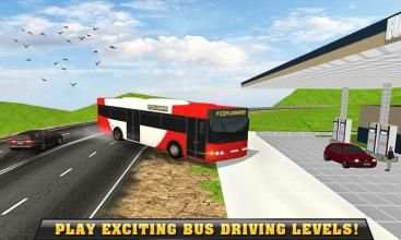 Offroad Bus Driver Hill Climb screenshot 2